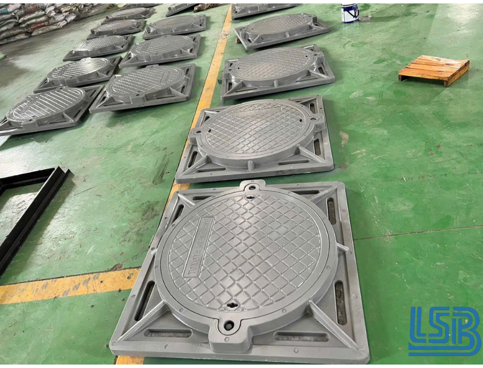 NẮP HỐ GA COMPOSITE DẠNG KHUNG VUÔNG ÂM NẮP TRÒN NẮP HỐ GA COMPOSITE DẠNG KHUNG VUÔNG ÂM NẮP TRÒN - Ảnh 9