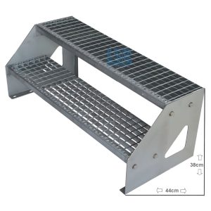 Bậc cầu thang grating an toàn, bền
