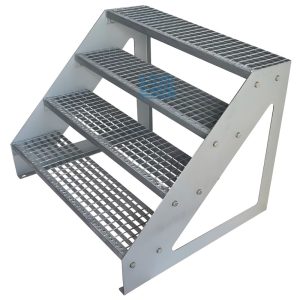 Bậc cầu thang grating lắp đặt nhanh chóng
