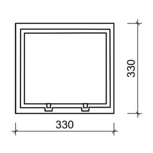 Bản vẽ nắp hố ga Ganivo