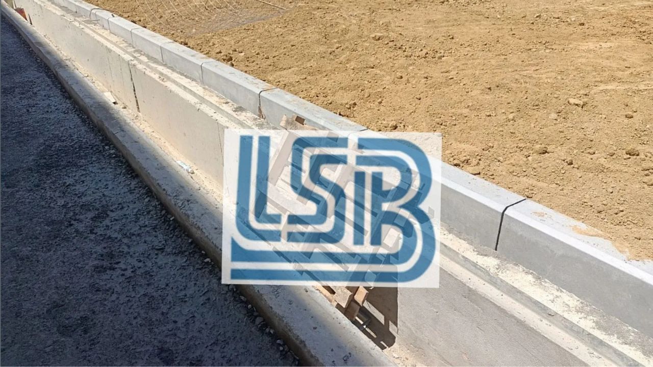 Bó vỉa bê tông giúp phân định không gian