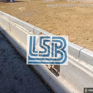 Bó vỉa bê tông chống chịu thời tiết tốt