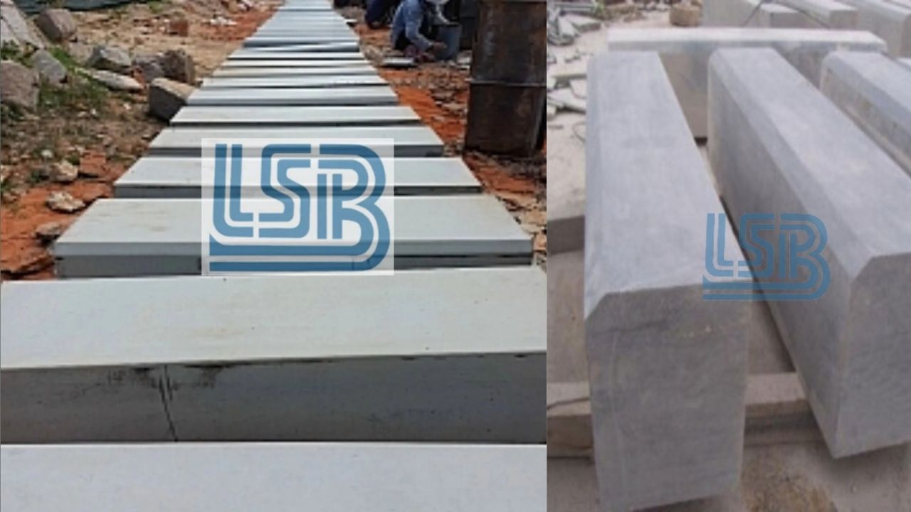 Bó vỉa bê tông dạng đứng