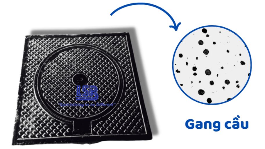 Gang Cầu: Cấu trúc hình học của gang cầu và gang xám khác nhau như thế nào?