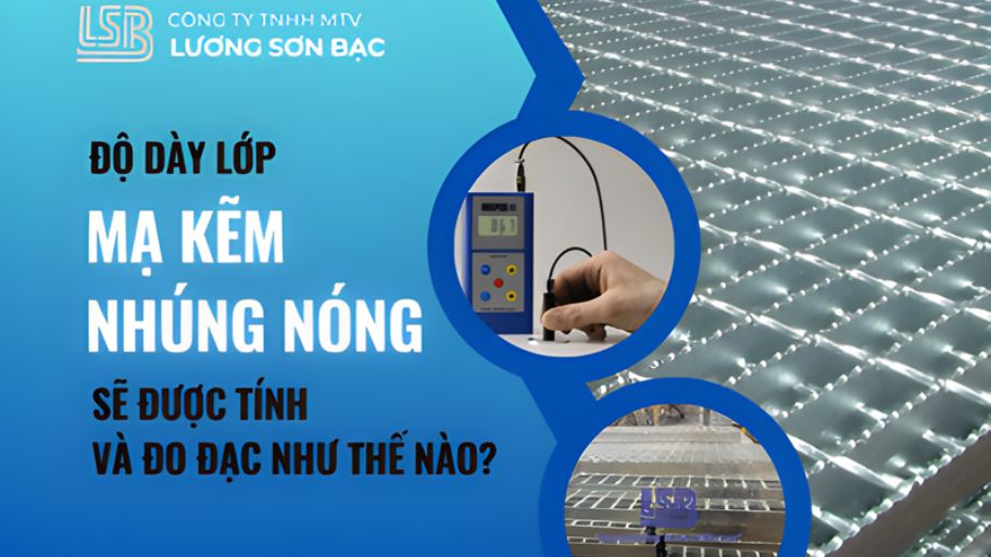 Độ dày lớp mạ kẽm nhúng nóng