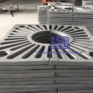 Ghi bảo vệ gốc cây ngăn chặn rác thải