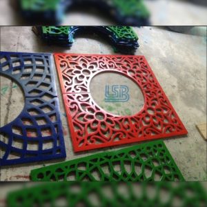 Ghi bảo vệ gốc cây thẩm mỹ LSB