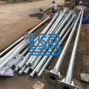 Gia công trụ đèn Lương Sơn Bạc