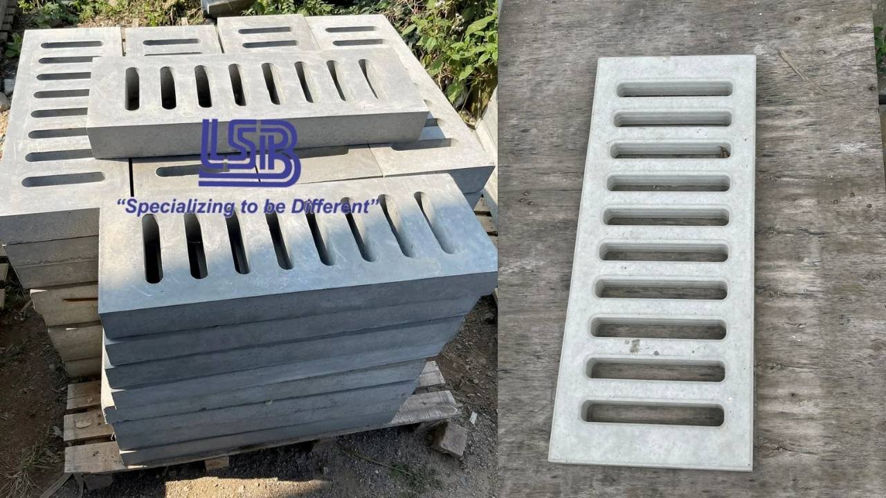 Sản phẩm lưới chắn rác bê tông tính năng cao