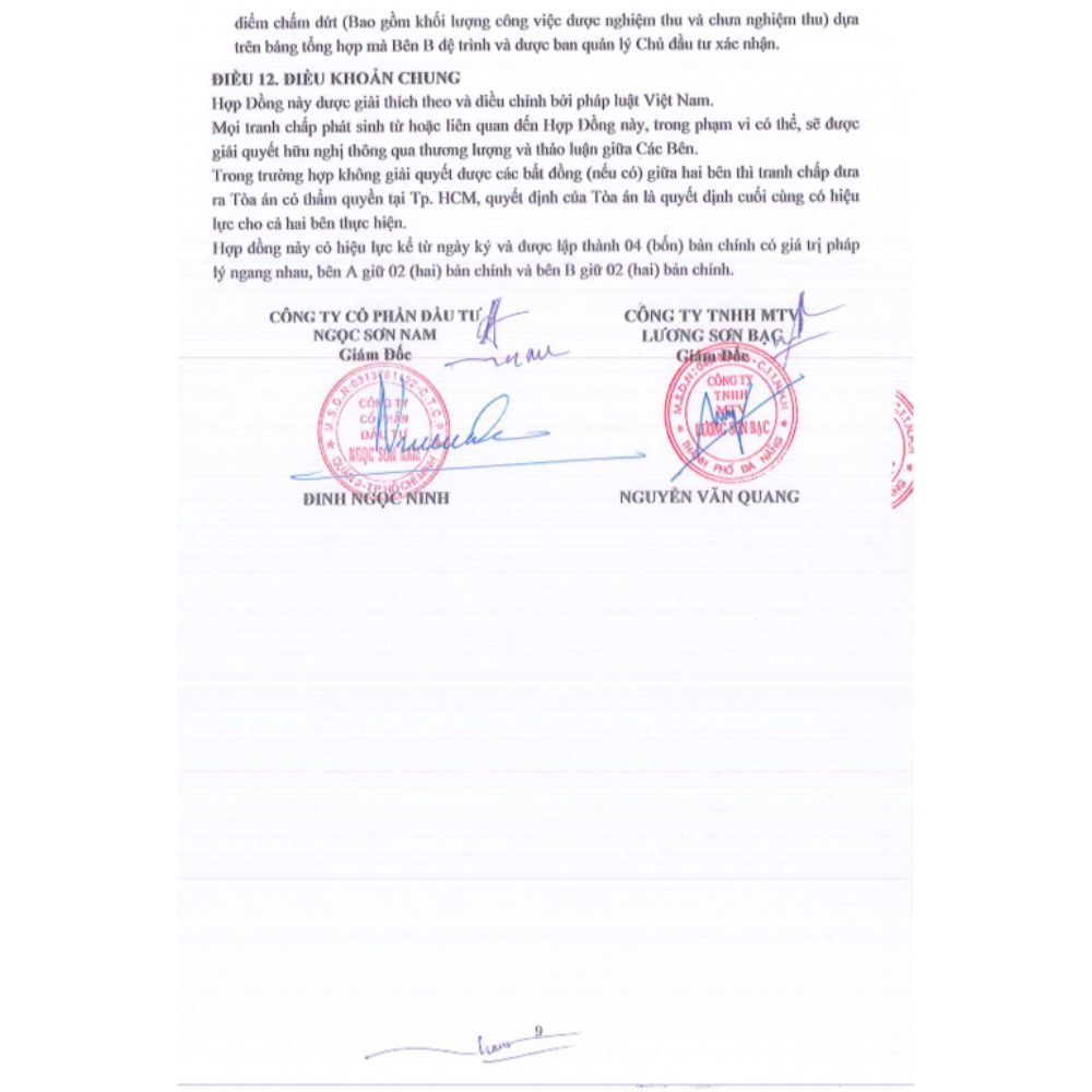 PEARL 5 Hợp đồng dự án Pearl 5 - LSB