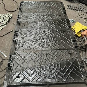 NẮP HỐ GA GANG BỂ CÁP ĐIỆN LỰC VIỄN THÔNG Nắp hố ga bể cáp điện lực viễn thông an toàn chắc chắn