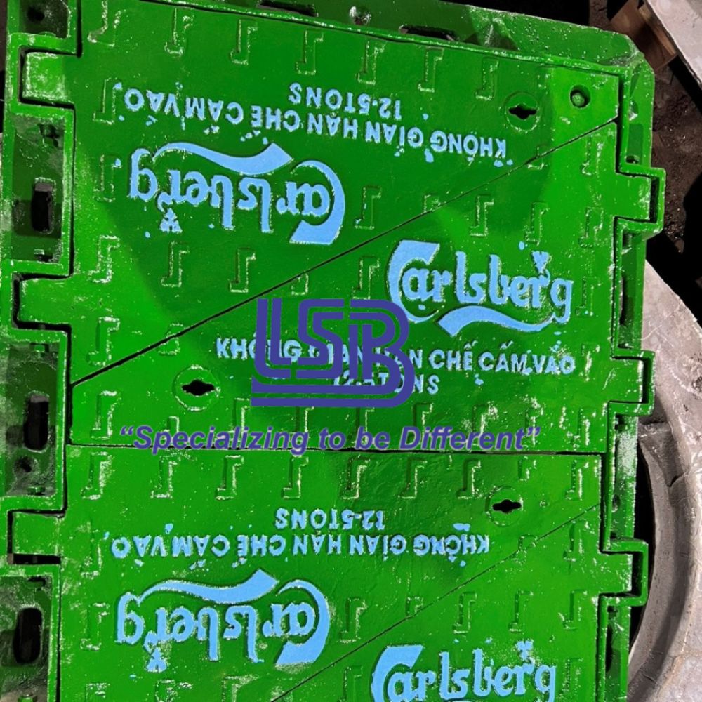 NẮP HỐ GA GANG BỂ CÁP ĐIỆN LỰC VIỄN THÔNG Nắp hố ga bể cáp điện lực viễn thông Lương Sơn Bạc