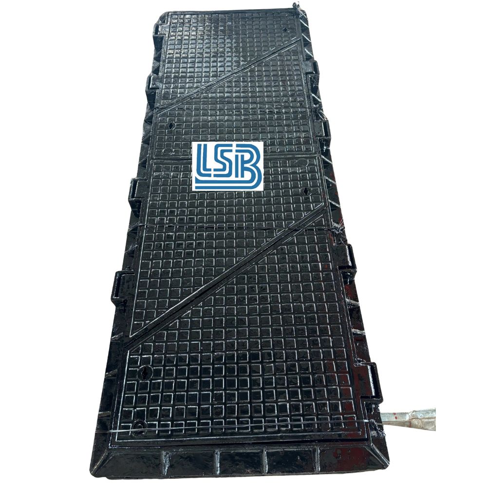 NẮP HỐ GA GANG BỂ CÁP ĐIỆN LỰC VIỄN THÔNG Nắp hố ga bể cáp làm bằng gang