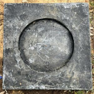 Nắp hố ga composite khung vuông dương nắp tròn đảm bảo độ kín khít