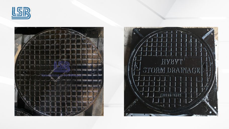 Nắp hố ga bằng gang Lương Sơn Bạc