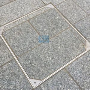 Nắp hố ga lát gạch thẩm mỹ LSB