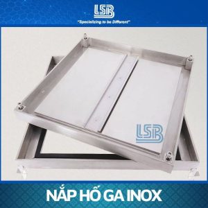 Nắp hố ga inox thiết kế tinh tế