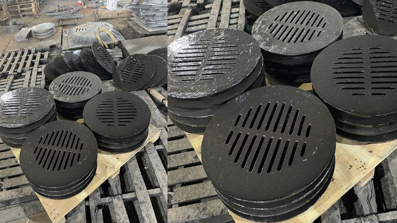 Nắp thoát nước sân Golf Gang cầu