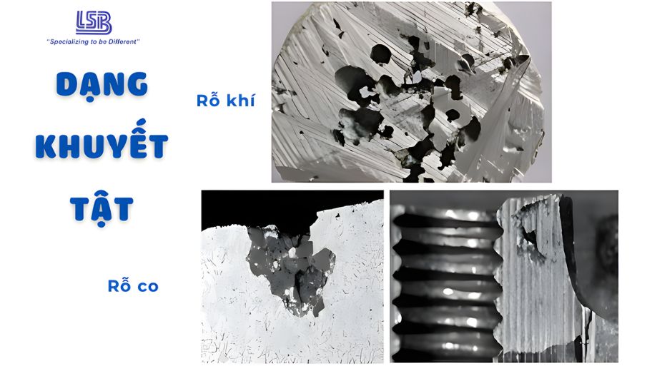 Nhóm 4: Xuất hiện các lỗ hổng trong vật đúc