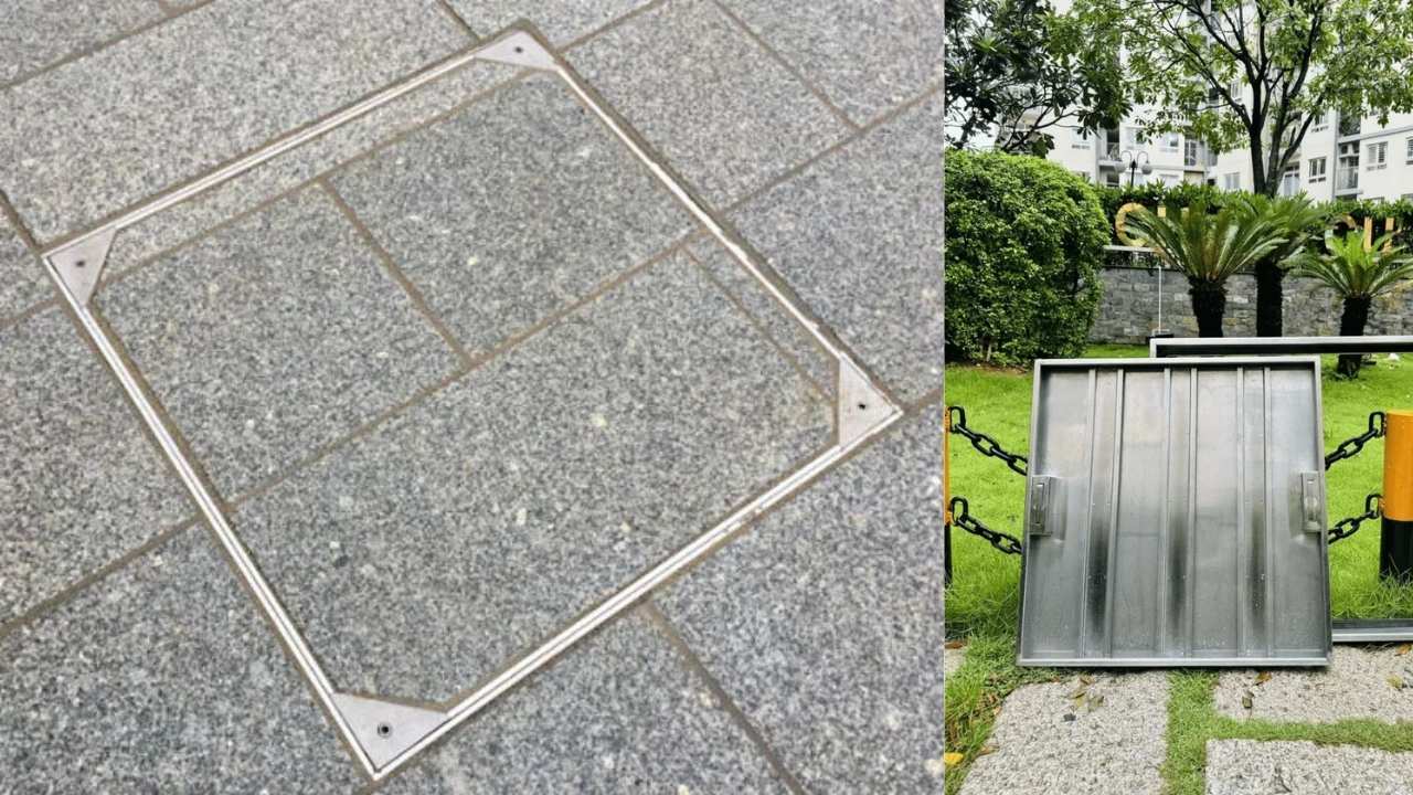 Hình ảnh sản phẩm Nắp hố ga Inox 304/201