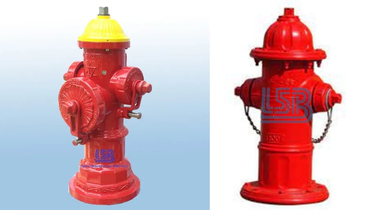 Sản phẩm trụ cứu hỏa - trụ nước chữa cháy