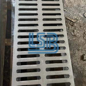 Song chắn rác gang xám không khung