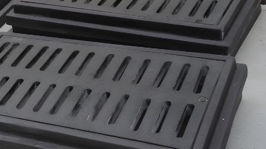 Song chắn rác gang Lương Sơn Bạc