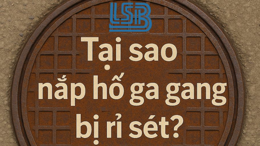 Nắp hố ga gang bị rỉ sét - Đâu là nguyên nhân? Nắp hố ga bị rỉ sét