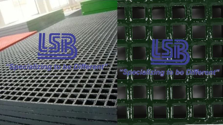 Tấm grating bằng gang đúc và composite