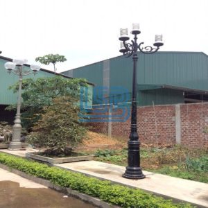 Trụ đèn gang độ bền vượt trội