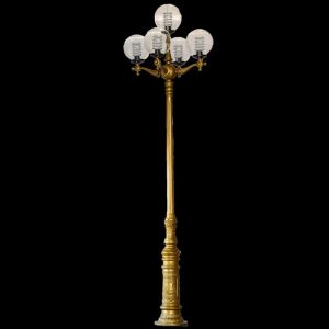 Trụ đèn nghệ thuật phong cách đa dạng