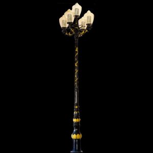 Trụ đèn nghệ thuật thẩm mỹ tinh xảo