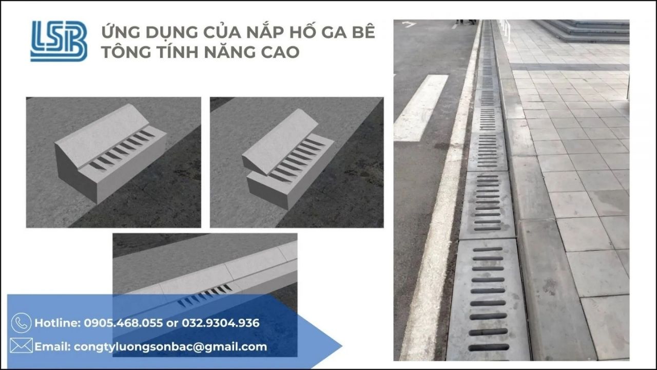 Ứng Dụng Của Nắp Hố Ga Bê Tông Tính Năng Cao HPC