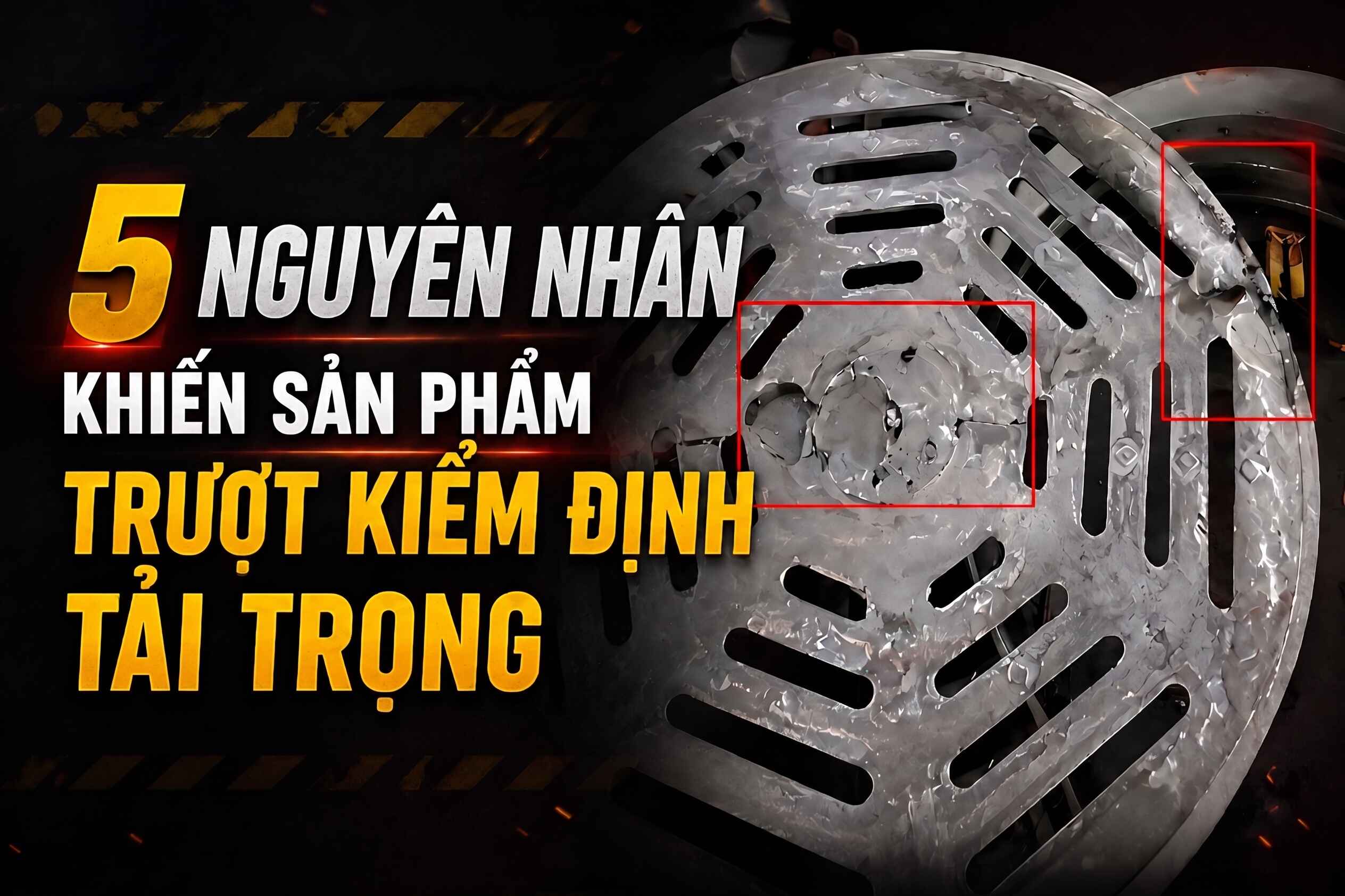5 loi pho bien khien san pham khong dat yeu cau kiem dinh tai trong