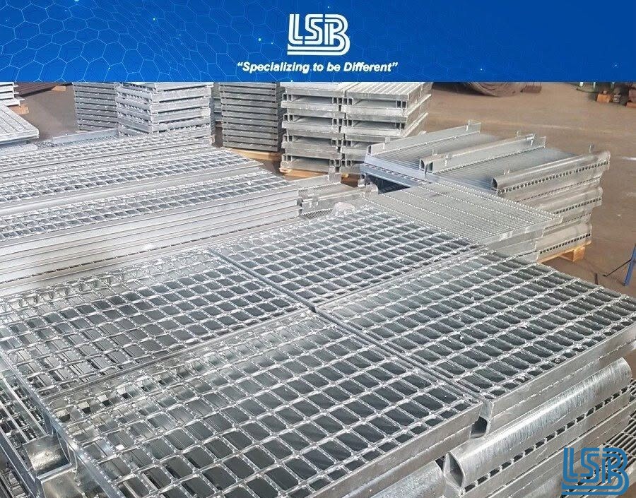 Tấm grating chất lượng cao phục vụ cho các nhà máy, KCN